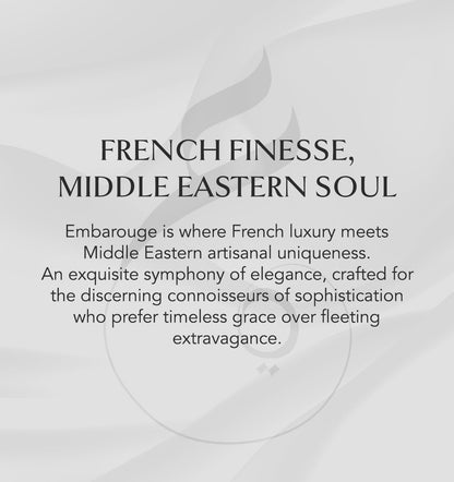 Embarouge 22 North Luxury perfume for him Eau De Parfum 100ml– highlighting its influence from French perfume and origin from Middle Eastern perfume