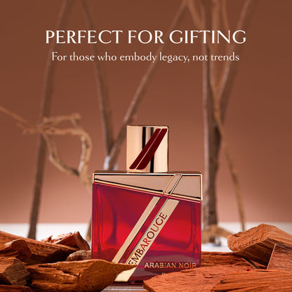 Embarouge Arabian Noir Luxury perfume for him Eau De Parfum 100ml - Highlighting it’s Perfect for gifting