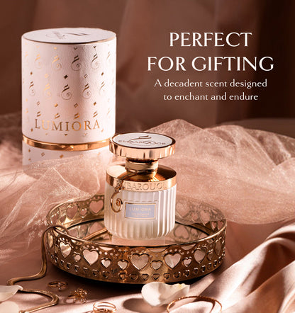 Embarouge Lumiora Luxury perfume for women Eau De Parfum 100ml - Highlighting it’s Perfect for gifting